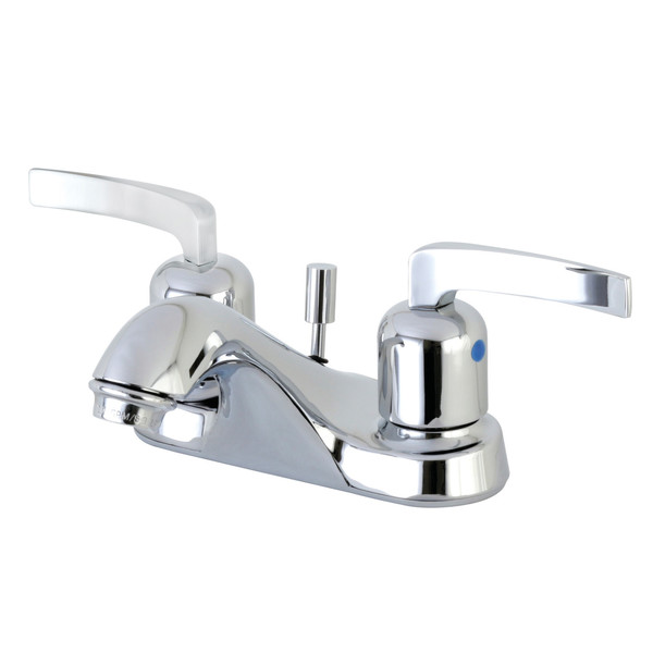 Kingston FB5621EFL 4-Inch Centerset Bathroom Faucet with Retail Pop-Up FB5621EFL